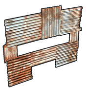 Metal Horizontal Embrasure