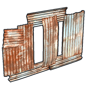 Metal Vertical Embrasure